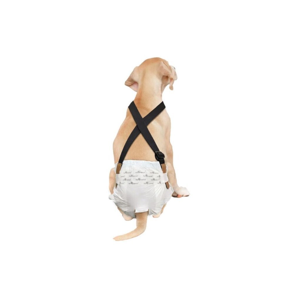 Paw Inspired Dog Diaper Suspenders Washable and Disposable Dog Diapers on Sz S-M